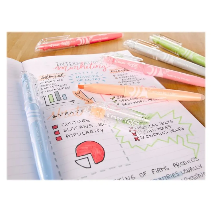 Pilot FriXion Light Natural - Surligneur effaçable - rouge