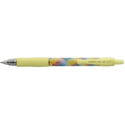 Pilot G-2 Flow 2026 – Roller encre gel - Encre noir – Pointe moyenne – Jaune
