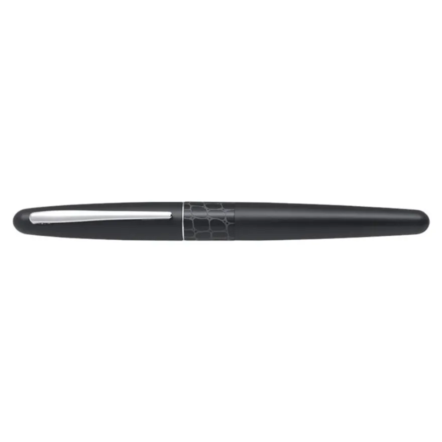 Pilot Retro Pop - Roller noir / crocodile - pointe 0,7 mm