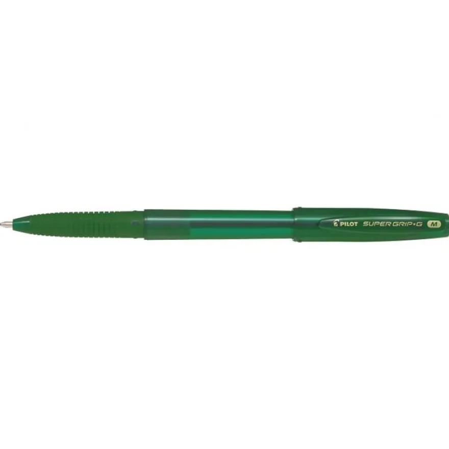 Pilot SuperGrip G - Stylo à bille - vert - 1 mm