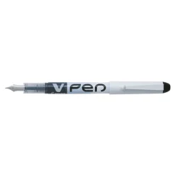 Pilot V Pen - Stylo plume - noir - 0,4 mm - pointe moyenne