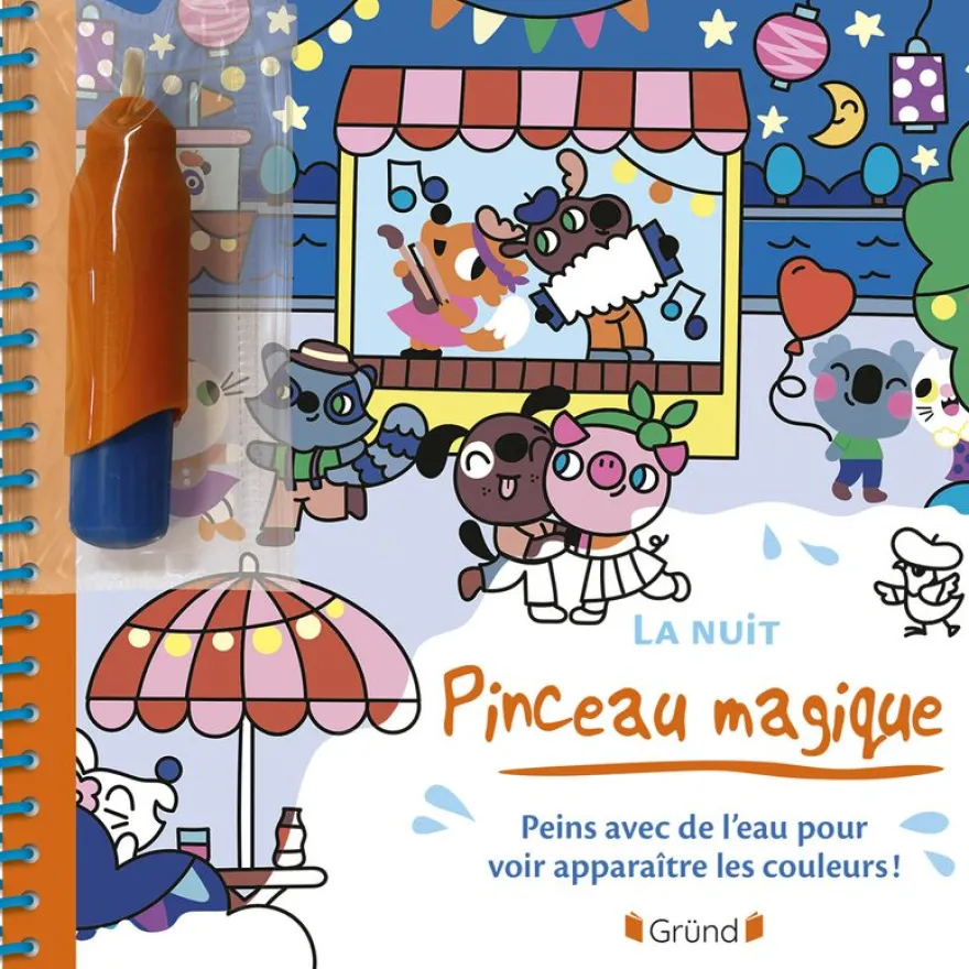 PINCEAU MAGIQUE LA NUIT