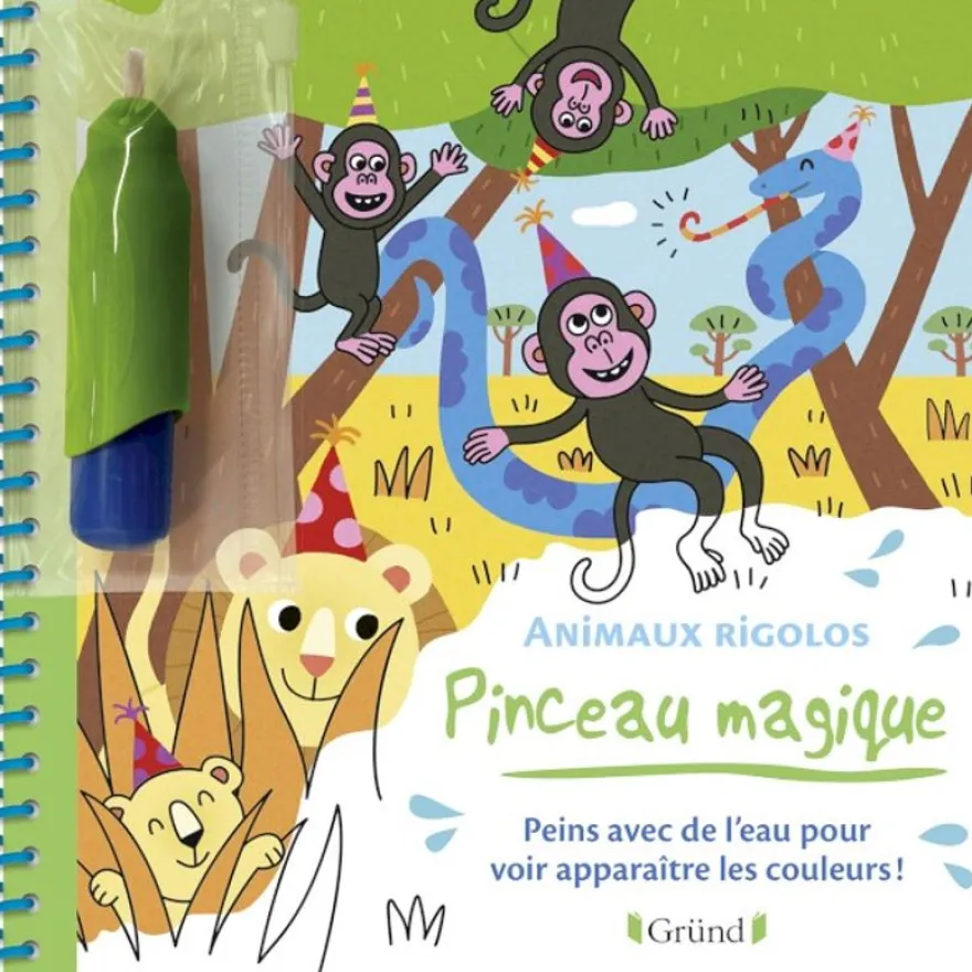 Pinceau magique - Animaux rigolos