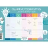Planning hebdomadaire - 18 x 23 cm - Oberthur