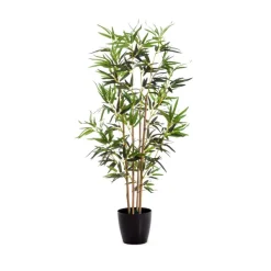 Plante artificielle bambou - hauteur 120 cm