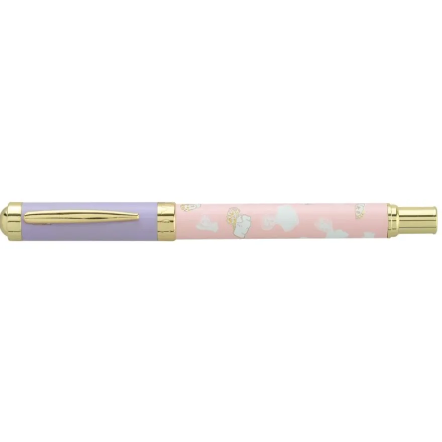 Plume ENZO VARINI "Palazzo Greek Têtes" coloris rose & violet