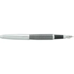 Plume HECHTER PARIS "Alliance Quadrillage" coloris silver