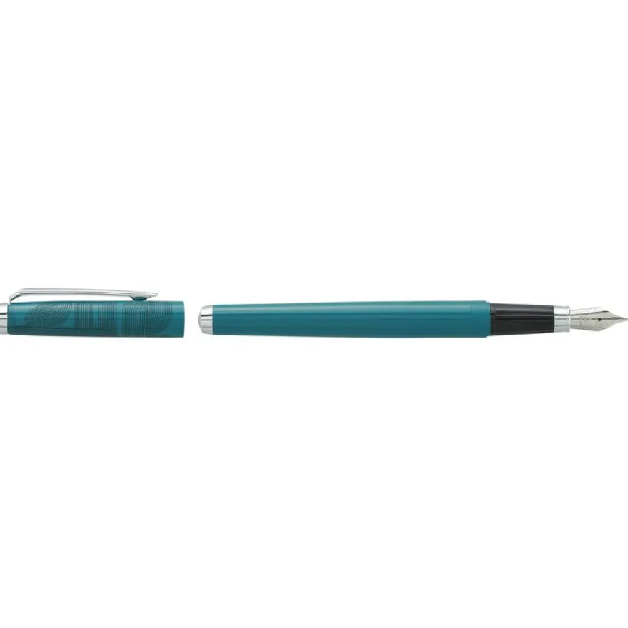 Plume HECHTER PARIS "Avenue Hoche Wave" coloris vert d'eau