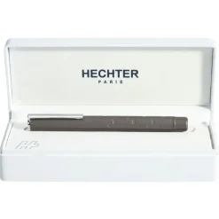 Plume HECHTER PARIS "Silhouette Milky Way" coloris gun métallisé