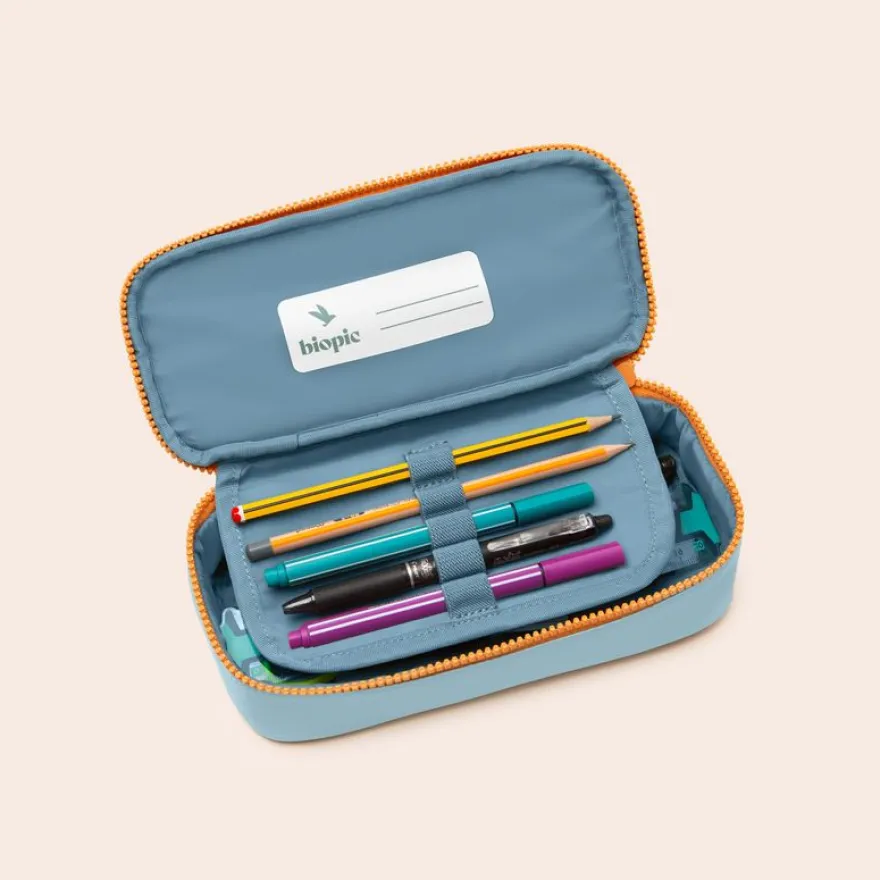 Plumier scolaire Louis - 22 x 10 x 6 cm - 1 compartiment - disponible dans différentes couleurs - Biopic