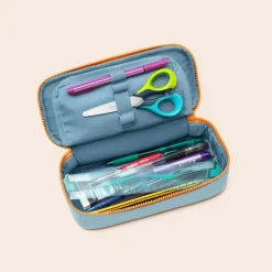 Plumier scolaire Louis - 22 x 10 x 6 cm - 1 compartiment - disponible dans différentes couleurs - Biopic