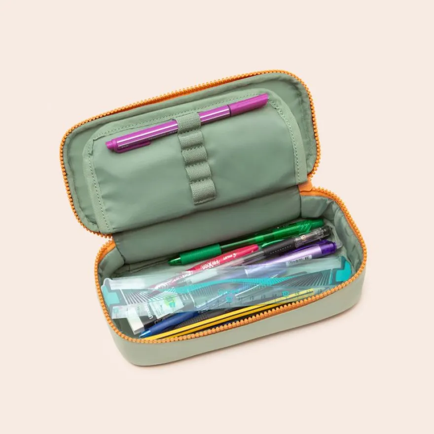 Plumier scolaire Louis - 22 x 10 x 6 cm - 1 compartiment - disponible dans différentes couleurs - Biopic