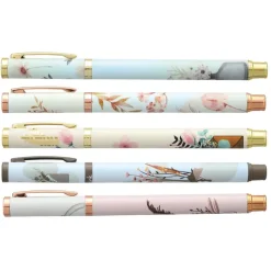 Plumink métal INK "Flowrette" 5 designs assortis