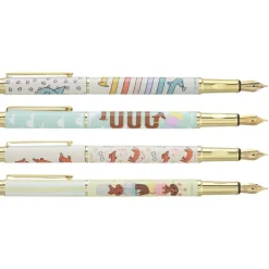 Plumink métal INK Teckel 4 motifs assortis