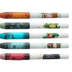 Plumink plastique INK "Jungle Gang" 5 designs assortis