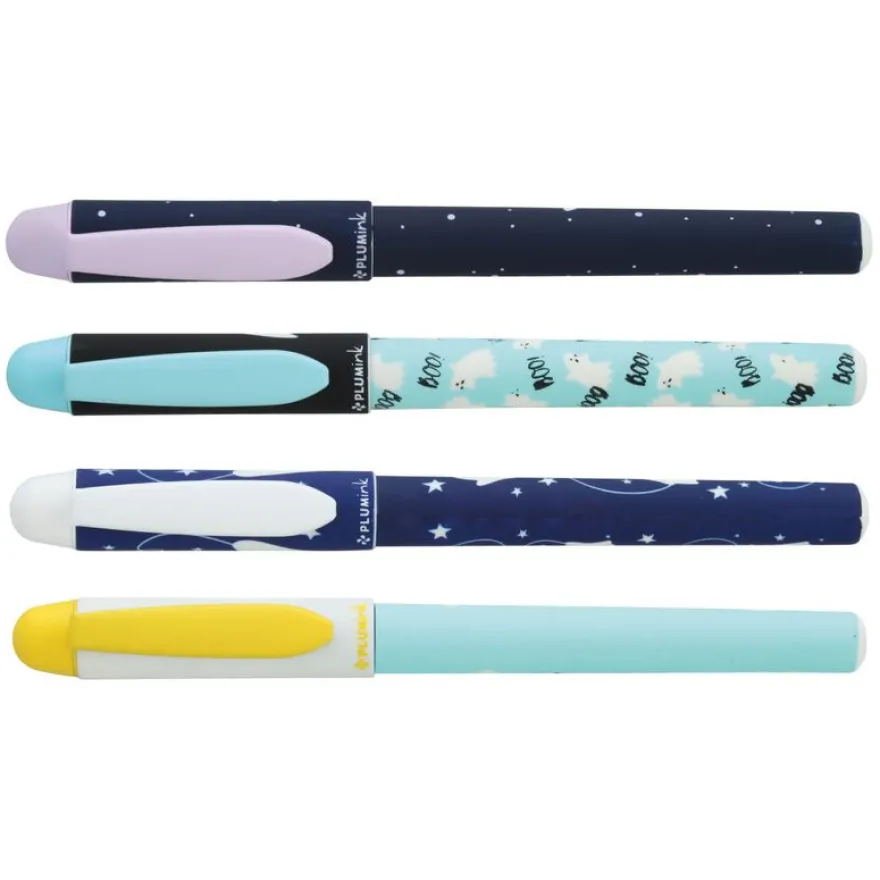 Plumink plastique INK Petit fantôme 4 designs assortis