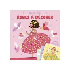 Pochette - Robes à décorer - Mes créations - par Lilidoll - livre d'activités