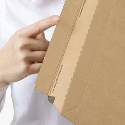 Pochette d'expédition adhésive - 25 cm x 34 cm - kraft - Logistipack