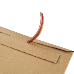 Pochette d'expédition adhésive - 15 cm x 25 cm - kraft - Logistipack