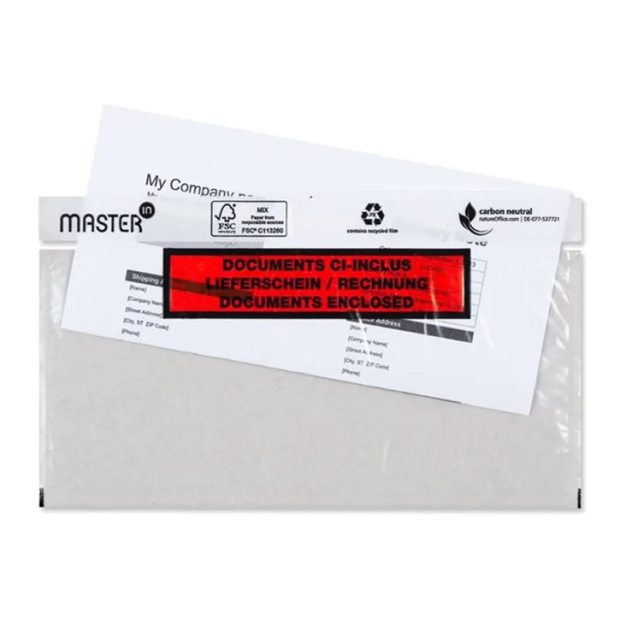Pochette Porte-Documents M65 avec Impression – Lot de 1000 unités – Master'in Performance