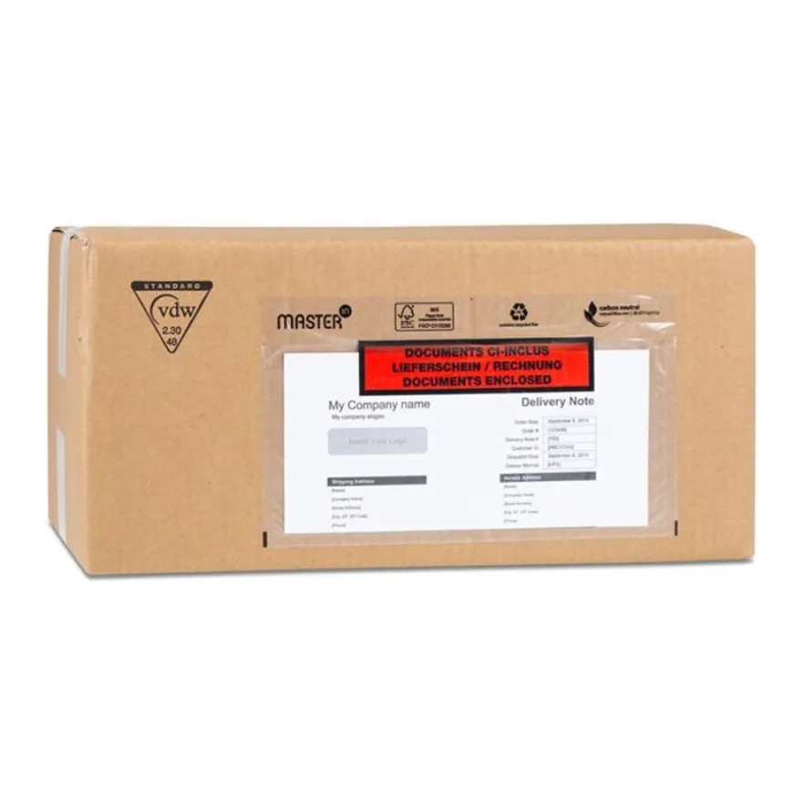 Pochette Porte-Documents M65 avec Impression – Lot de 1000 unités – Master'in Performance