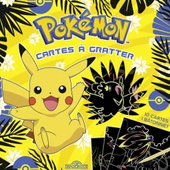 Pokémon - Mes Cartes à gratter - Pikachu et ses amis - Pochette de 10 cartes à gratter - Dès 6 ans