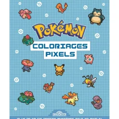 Pokémon Coloriages Pixels Cahier avec plus de 60 coloriages pixels Dès 5 ans