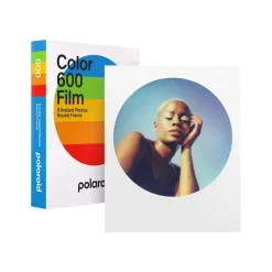 Polaroid 600 - Pack 8 films photo - Round Frame pour ppareil photo instantané