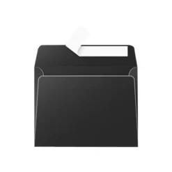 Pollen - 20 Enveloppes - 90 x 140 mm - 120 g/m² - noir