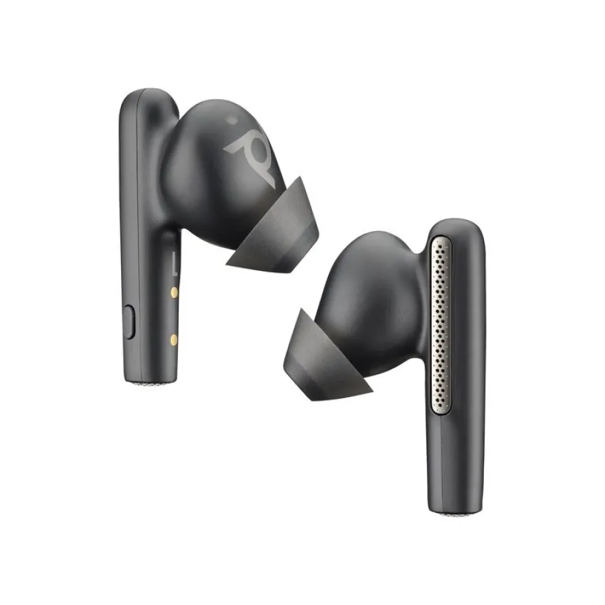 Poly Voyager Free 60+ - Écouteurs sans fil avec micro - Bluetooth - Suppresseur de bruit actif - noir