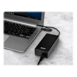 PORT - Chargeur secteur pour ordinateur portable HP - 65 Watt