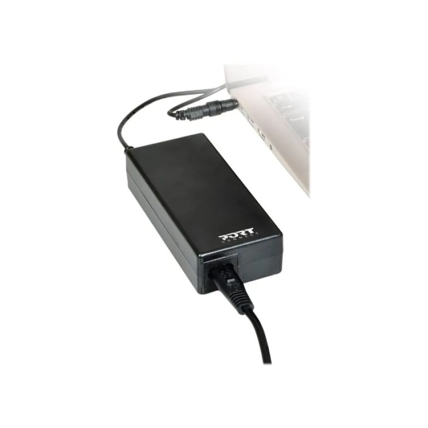 PORT - Chargeur secteur pour ordinateur portable HP - 65 Watt
