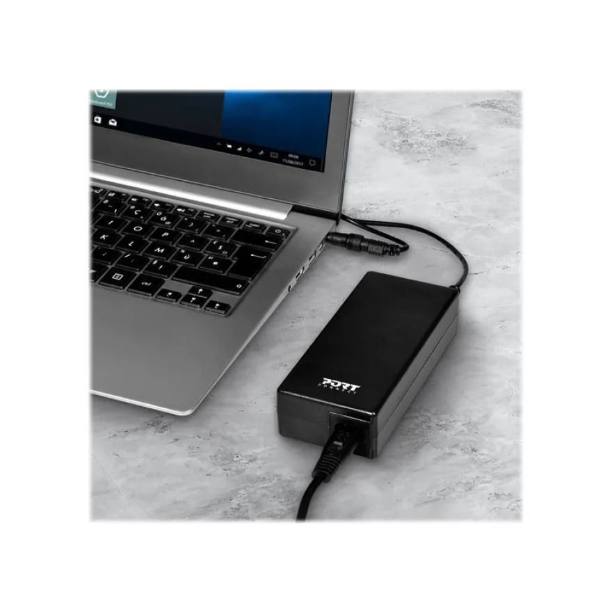 PORT - Chargeur secteur pour ordinateur portable ACER/TOSHIBA - 65 Watt
