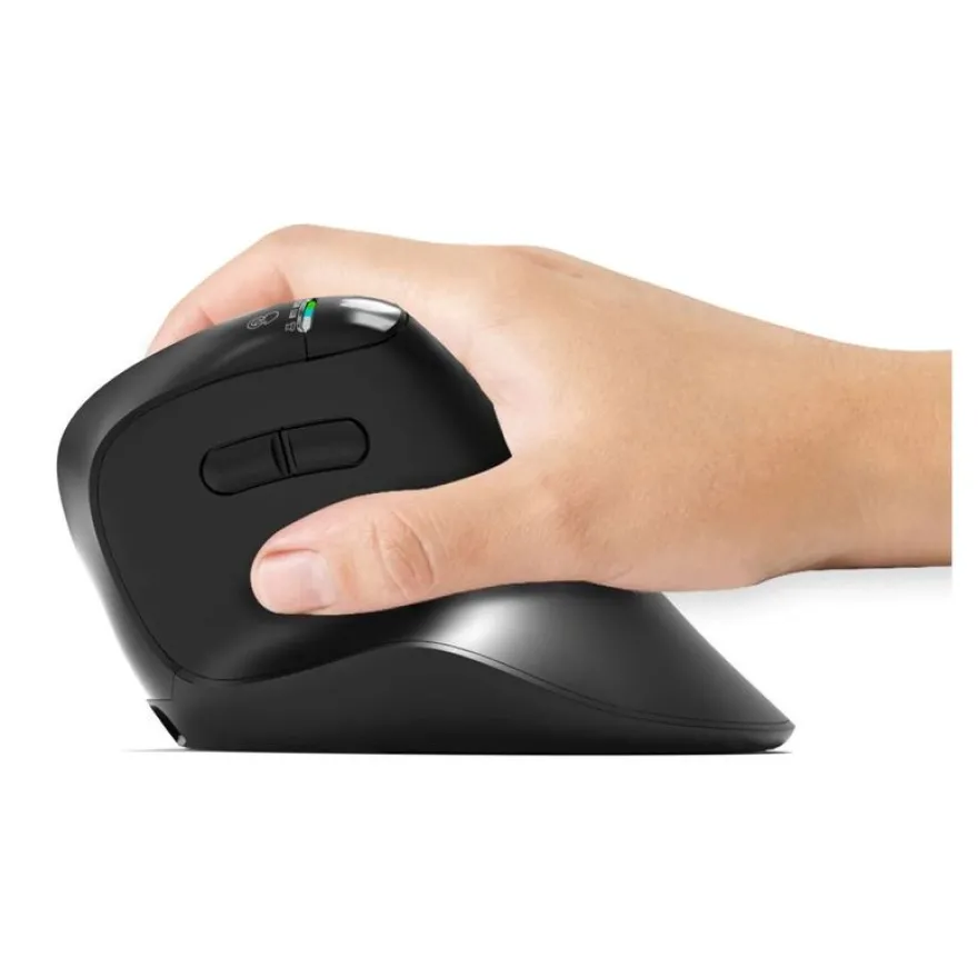 PORT - Souris sans fil ergonomique - 6 boutons - noir