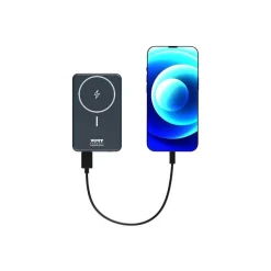 PORT Connect - Batterie de secours sans fil - 10000 mAh - 2 connecteurs de sortie (USB type A, 24 pin USB-C) - sur le câble : USB-A