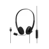 PORT Connect - casque filaire avec micro - noir