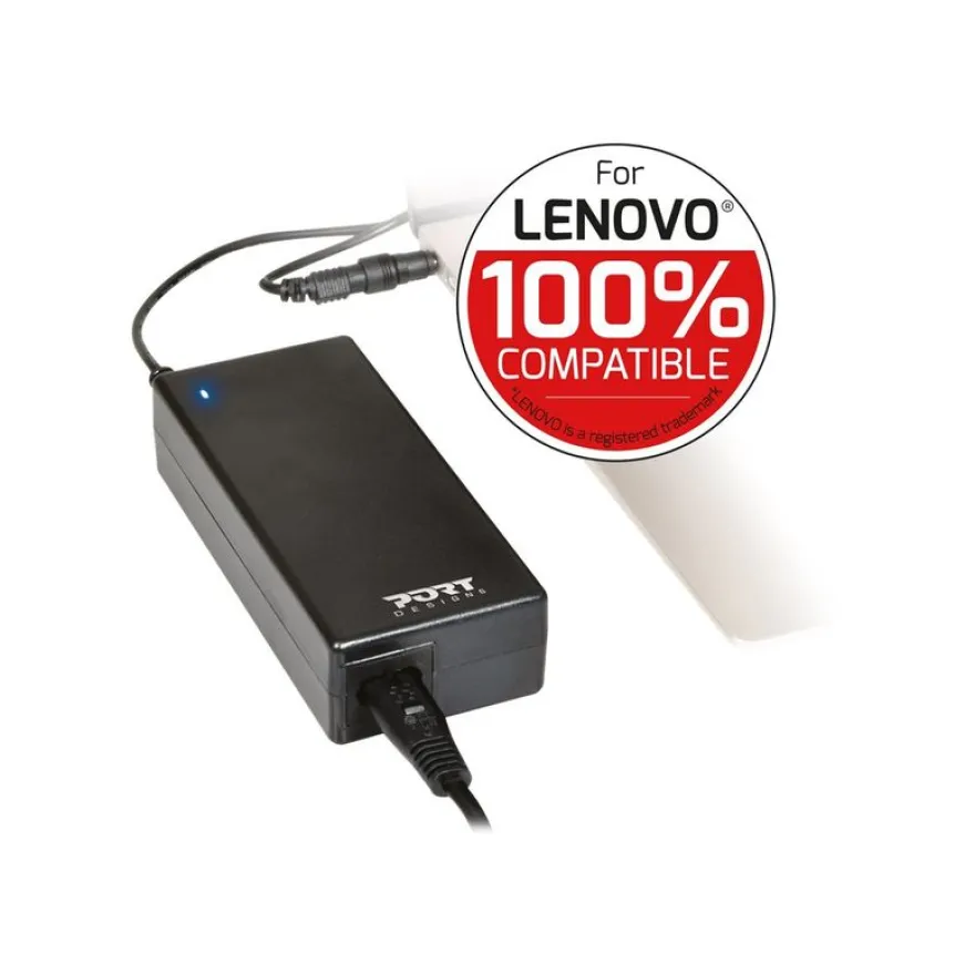 PORT Connect - câble d'alimentation secteur compatible avec PC LENOVO