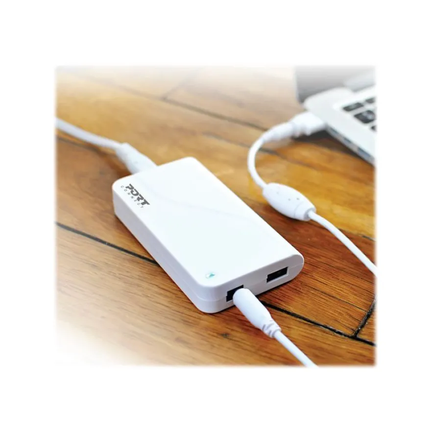 Port Connect - chargeur secteur pour Macbook/Macbook pro 11/12/13" - 1 USB