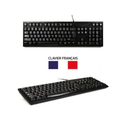 PORT Connect - ensemble clavier et souris filaire - Azerty