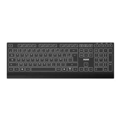 PORT Connect - Ensemble clavier et souris - sans fil - rétroéclairé - AZERTY