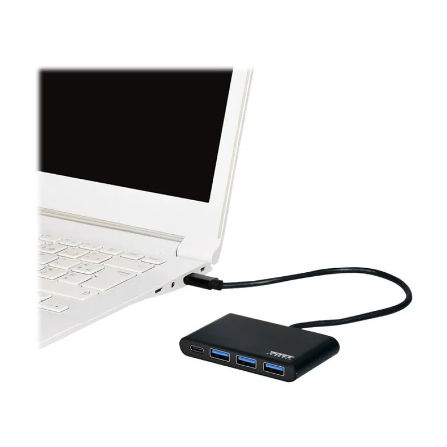 PORT Connect - Hub 3 ports USB 3.0 + 1 port USB type C
