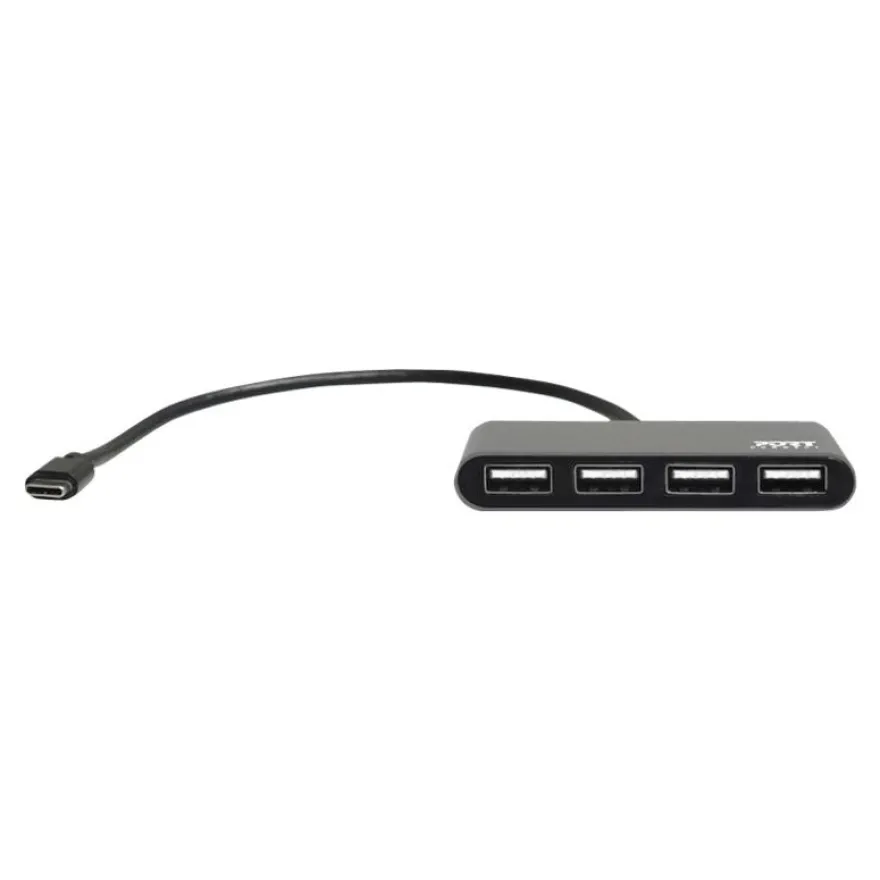 PORT Connect - Hub 4 ports USB 2.0 Type C