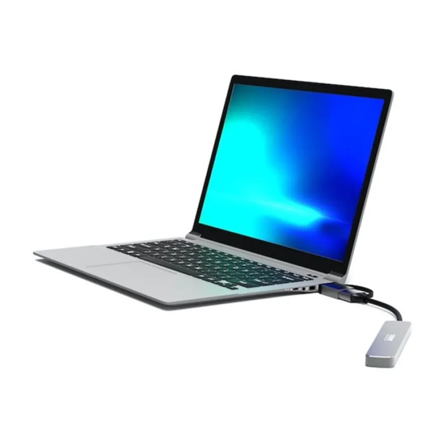 PORT Connect - Hub - USB-C/USB-A - 4 ports USB 3.0