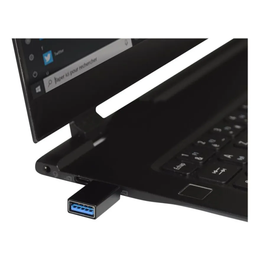 PORT Connect - pack de 2 convertisseurs USB-C (M) vers USB-A (F)