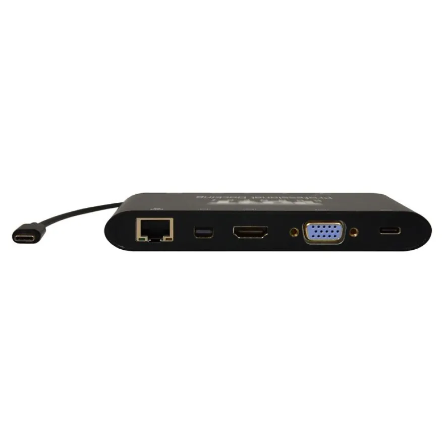 PORT Connect - station d'accueil - USB-C - VGA, HDMI, Mini DP - GigE