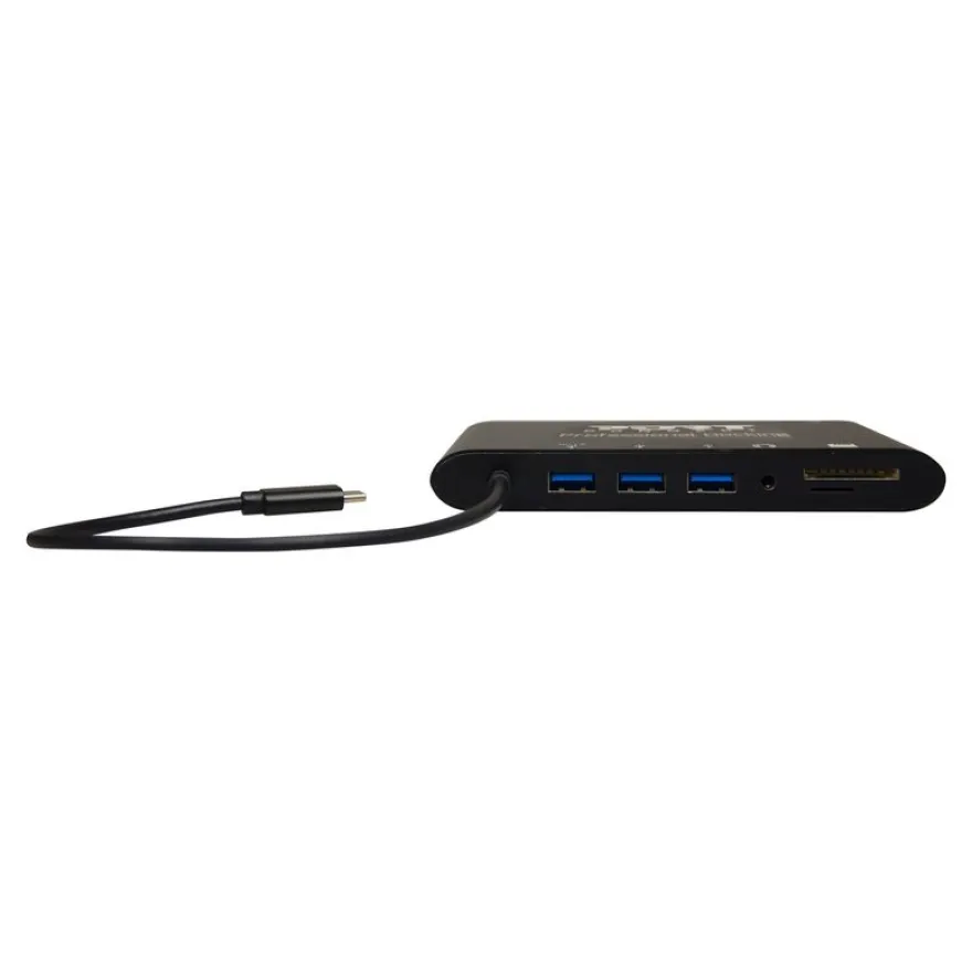 PORT Connect - station d'accueil - USB-C - VGA, HDMI, Mini DP - GigE