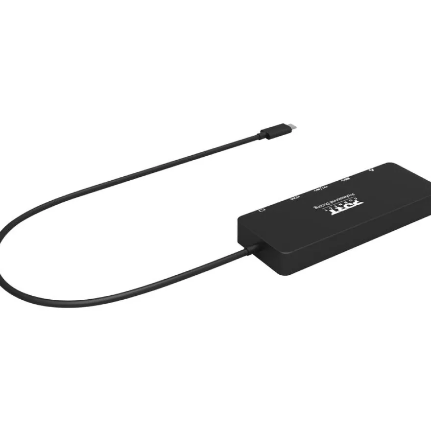 PORT Connect - station d'accueil USB-C de voyage pour PC et Mac- VGA, HDMI