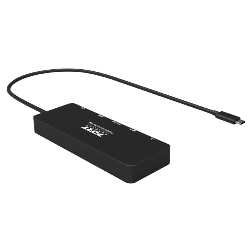 PORT Connect - station d'accueil USB-C de voyage pour PC et Mac- VGA, HDMI