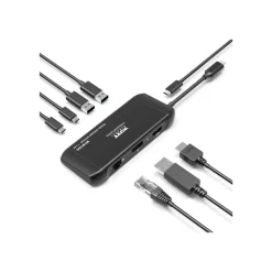 PORT connect Professional Docking - Station d'accueil - USB-C - HDMI, DP - 1GbE