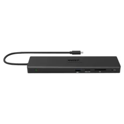 PORT connect TRIPLE SCREEN TRAVEL - Station d'accueil - USB-C 3.1 Gen 2 - DP, HDMI, VGA - 1GbE